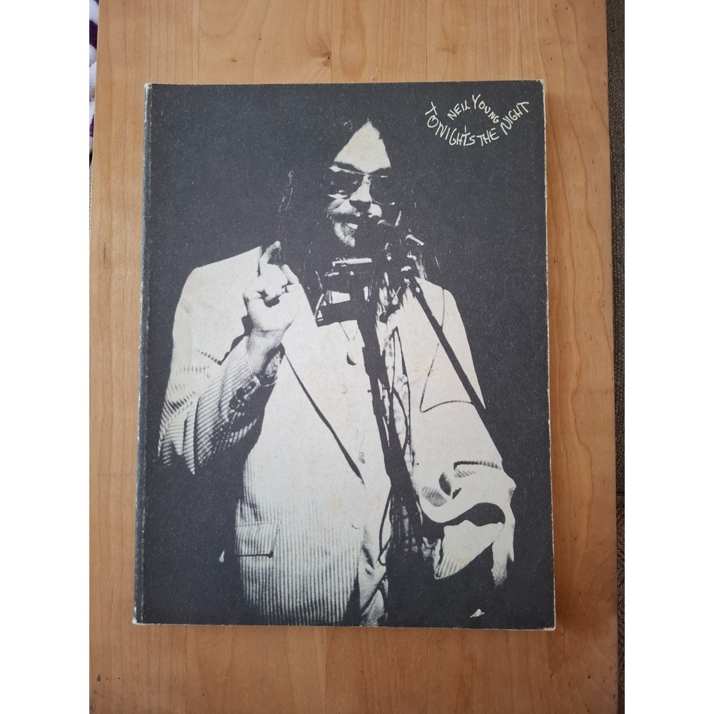 VINTAGE Neil Young Tonight's the Night song book (1975)